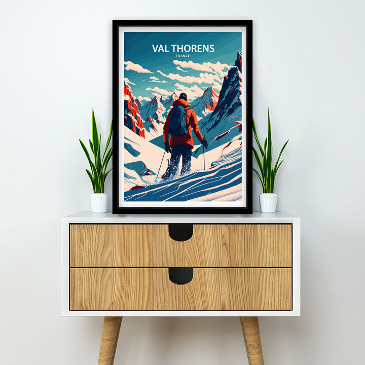 Val Thorens Travel Poster
