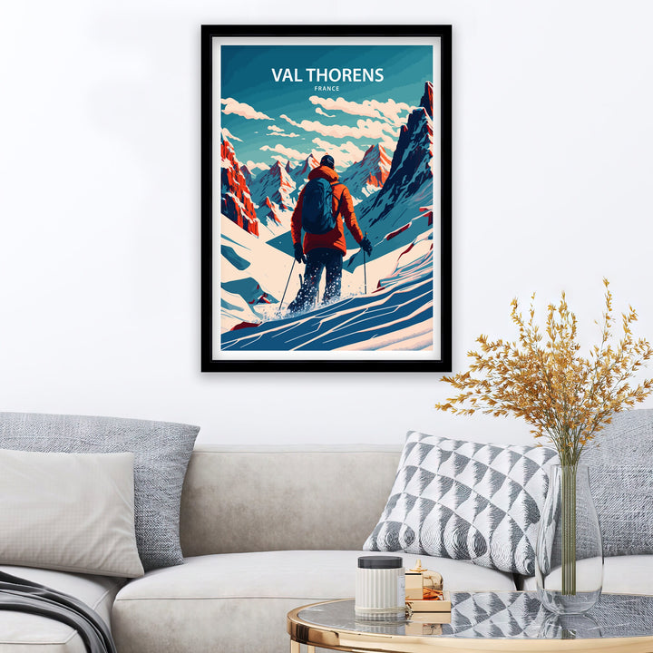 Val Thorens Travel Poster