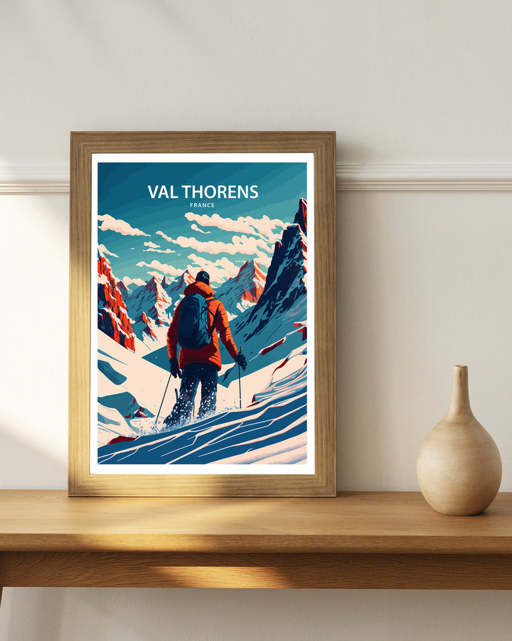 Val Thorens Travel Poster