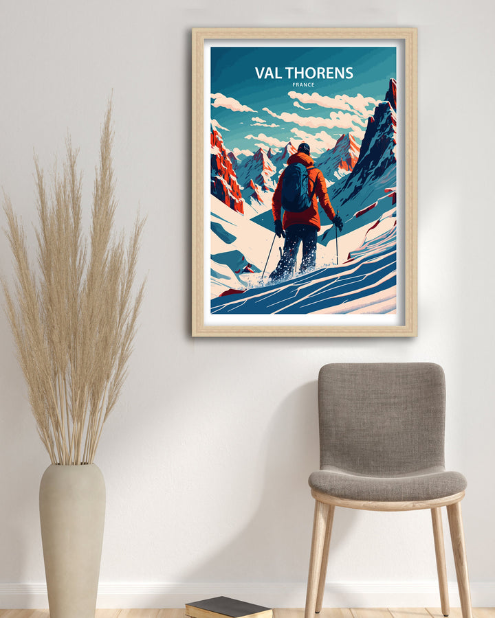 Val Thorens Travel Poster