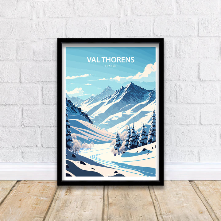 Val Thorens Travel Poster