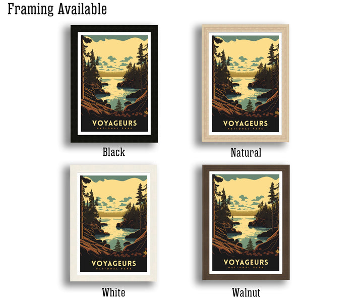 Voyageurs National Park Travel Poster