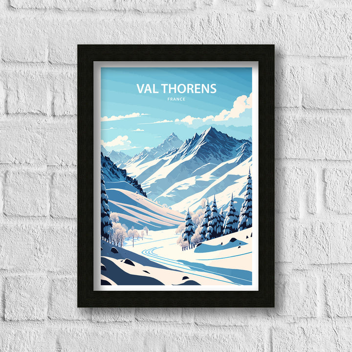 Val Thorens Travel Poster