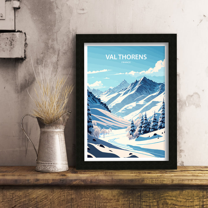 Val Thorens Travel Poster