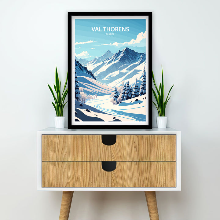 Val Thorens Travel Poster