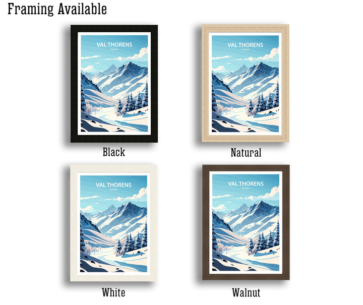 Val Thorens Travel Poster