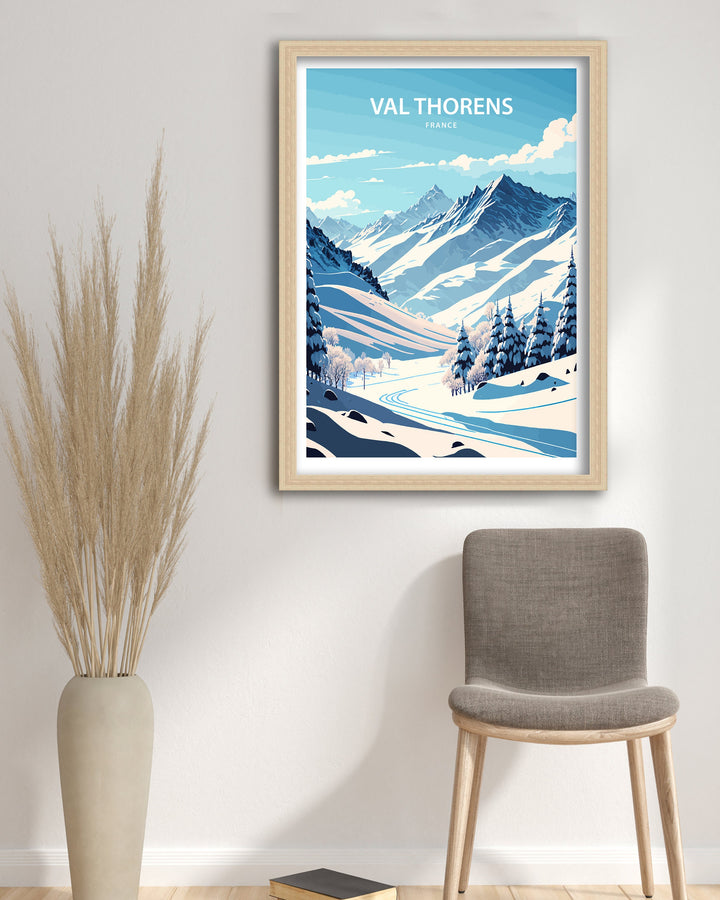Val Thorens Travel Poster