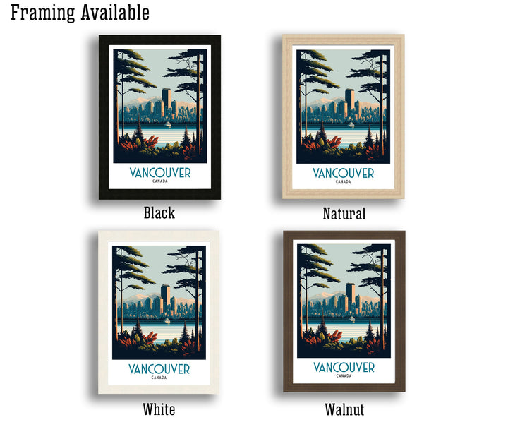 Vancouver Travel Poster