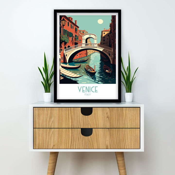 Venice Travel Poster