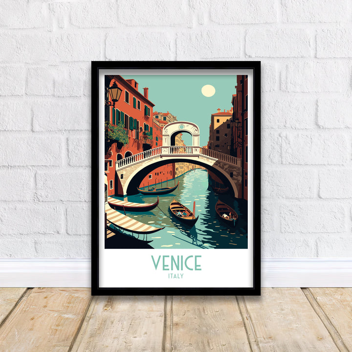 Venice Travel Poster