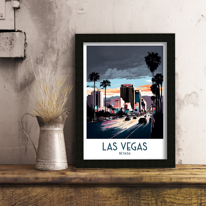 Las Vegas Travel Poster
