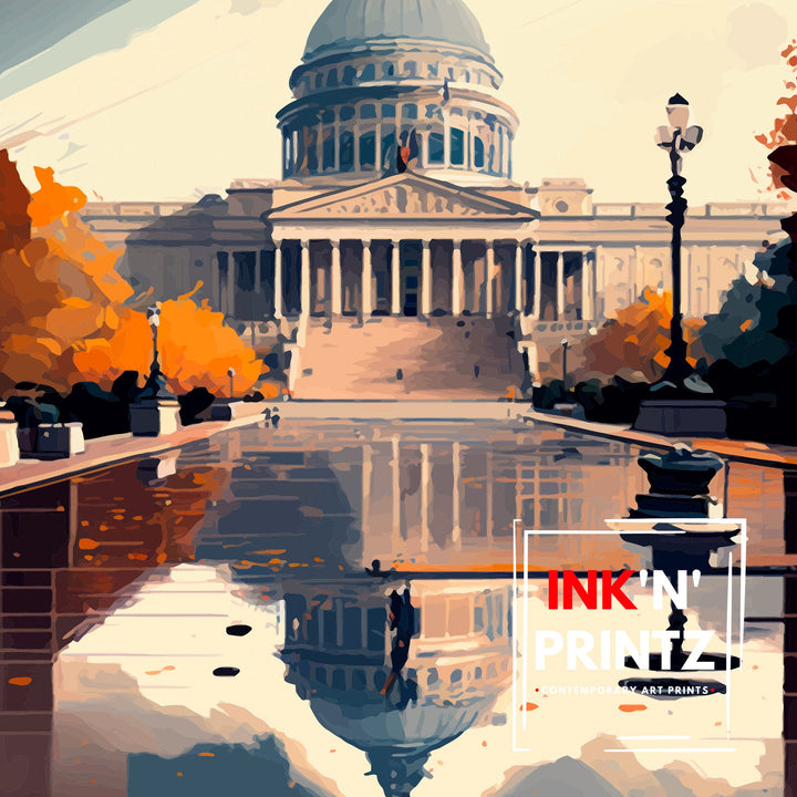 Washington dc Travel Poster