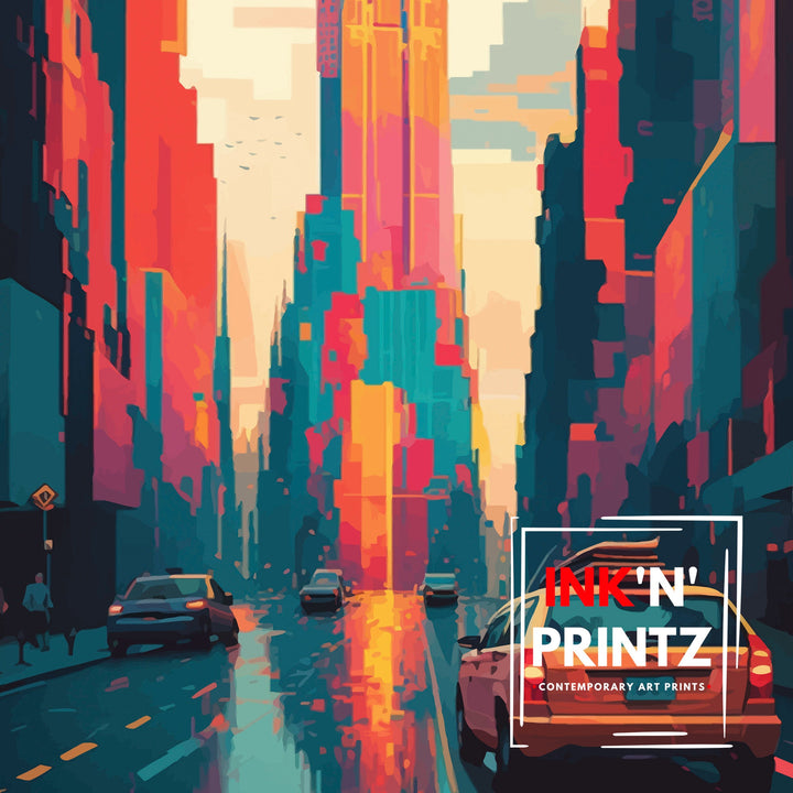 New York Travel Poster