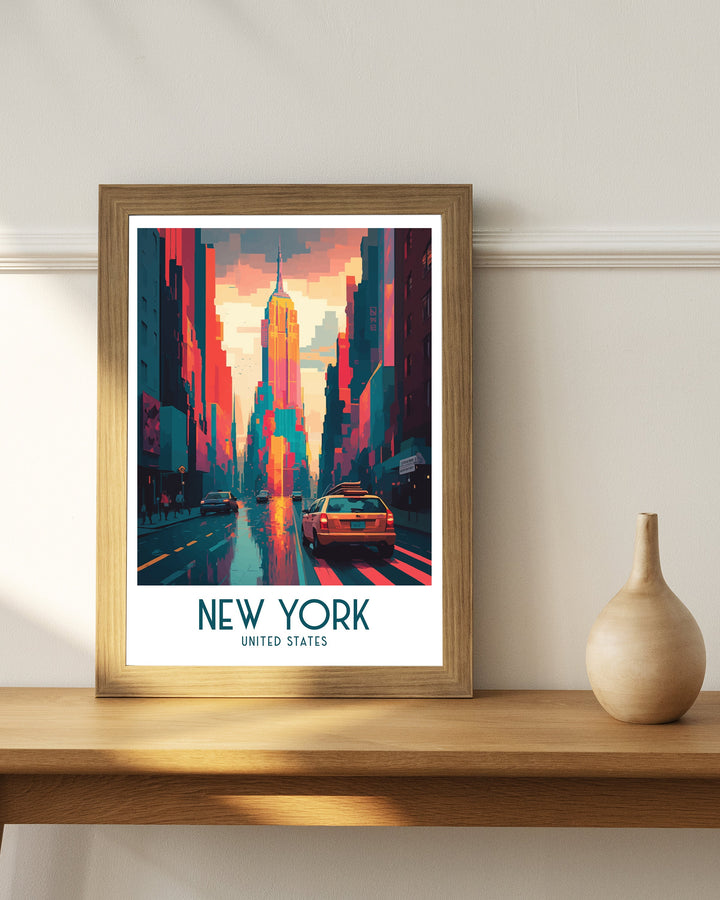 New York Travel Poster