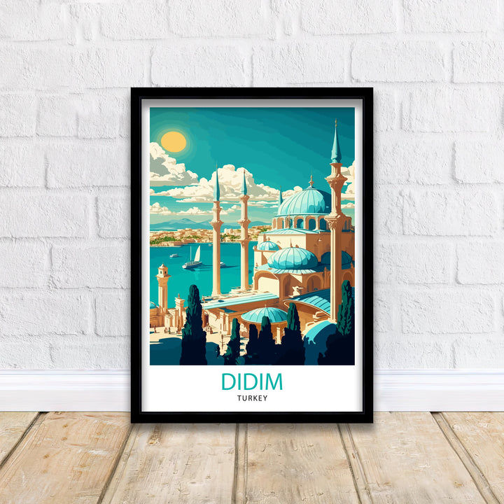 Didim Turkey Travel Print Didim Wall Art Didim Home Decor Didim Illustration Travel Poster Gift for Didim Turkey