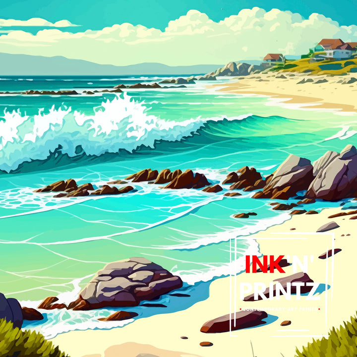 Pacific Grove California Travel Poster Pacific Grove