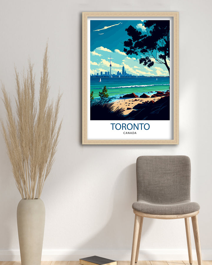 Toronto Travel Poster