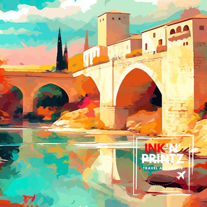 Adana Turkey Travel Poster Adana