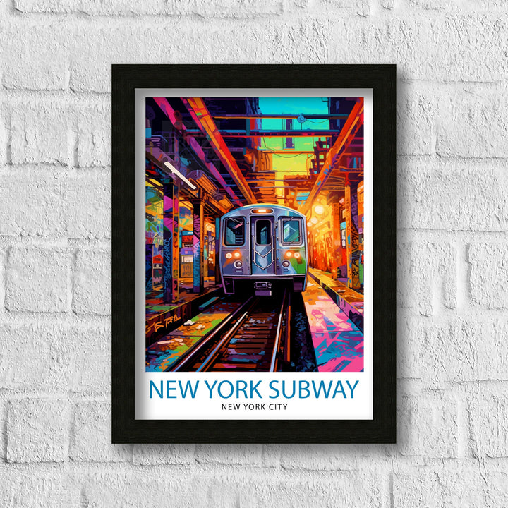 New York Subway Poster