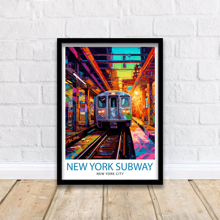 New York Subway Poster
