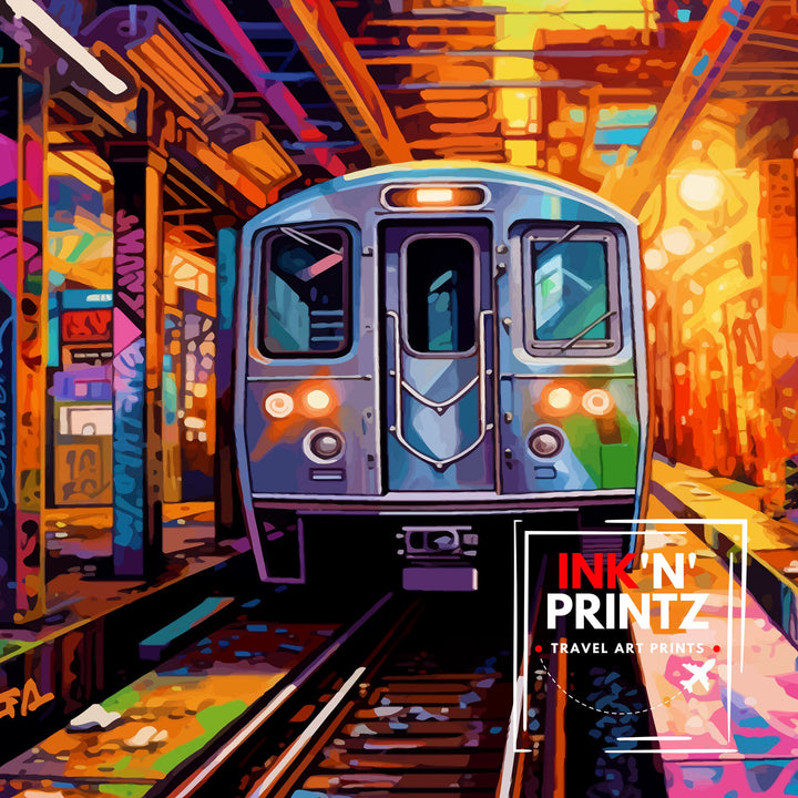 New York Subway Poster