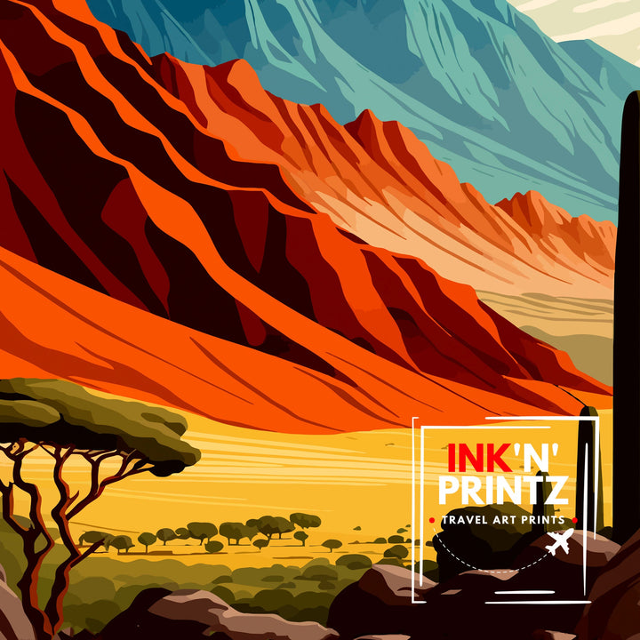 Salta Argentina Travel Poster Salta