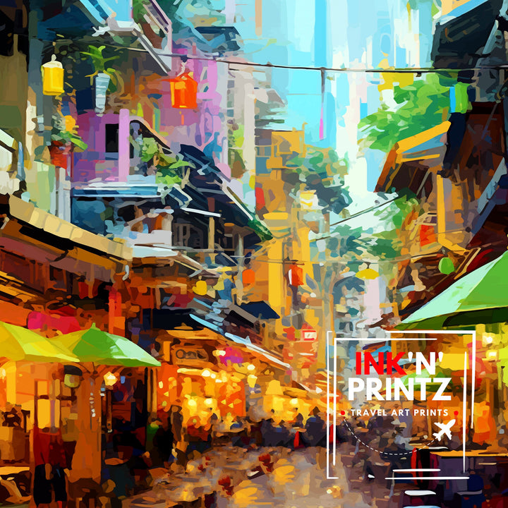 Pattaya City Thailand Travel Print Pattaya Wall Decor Pattaya Poster Thailand Travel Prints Pattaya Art Print Pattaya Illustration