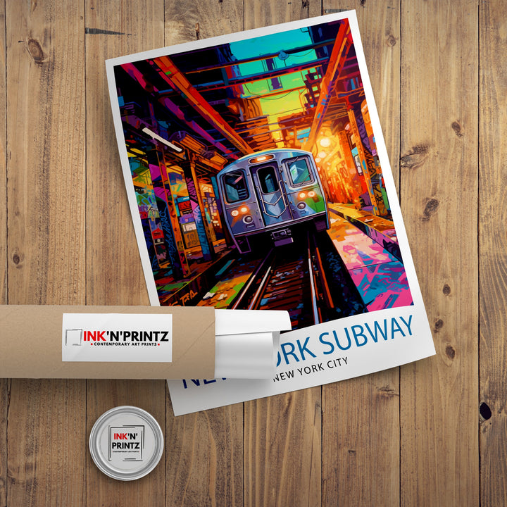 New York Subway Poster