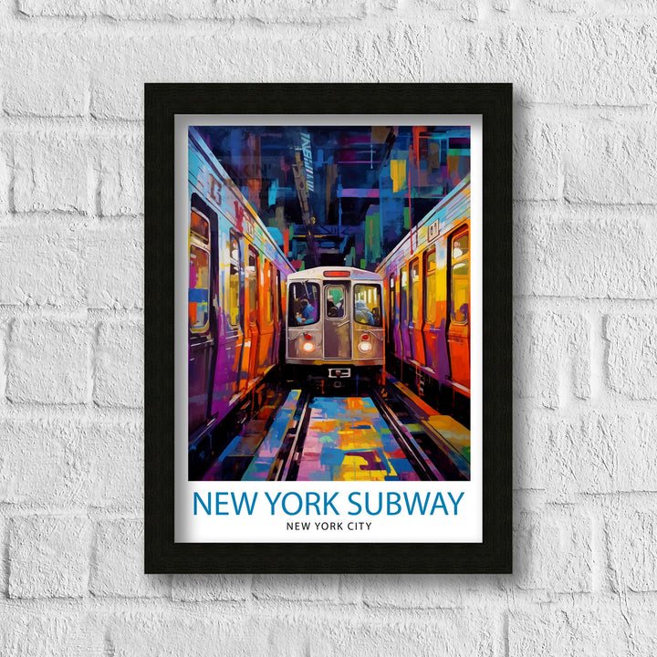 New York Subway Poster