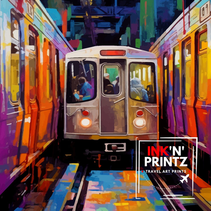 New York Subway Poster
