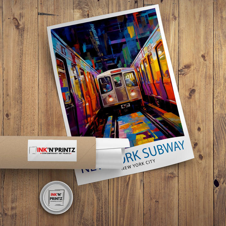 New York Subway Poster