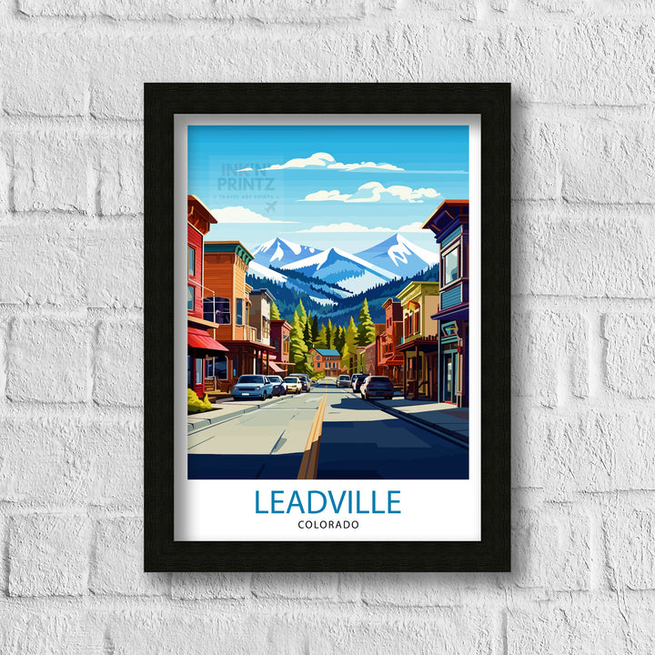 Telluride Colorado Travel Print| Colorado Wall Decor Telluride Poster Rocky Mountain Travel Prints Colorado Art Print Telluride
