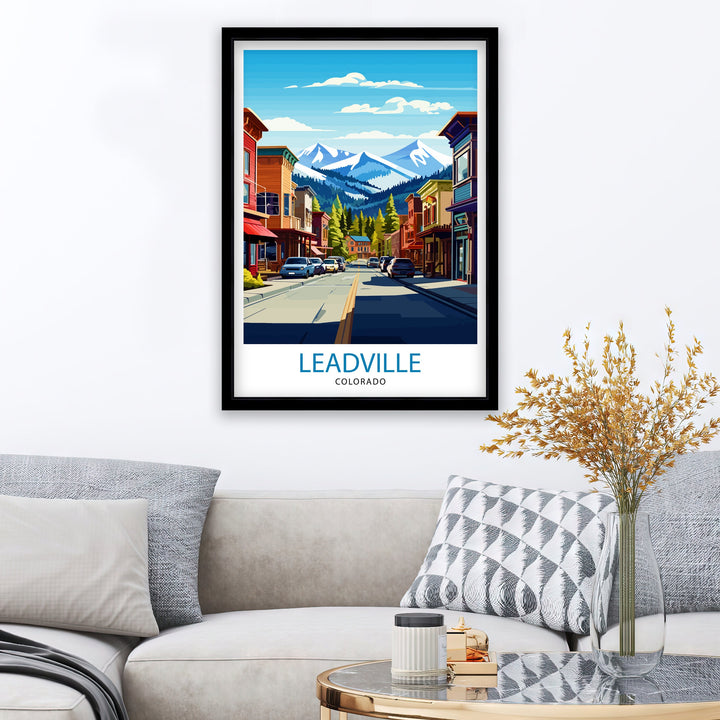 Telluride Colorado Travel Print| Colorado Wall Decor Telluride Poster Rocky Mountain Travel Prints Colorado Art Print Telluride