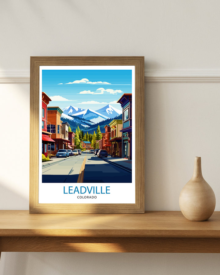 Telluride Colorado Travel Print| Colorado Wall Decor Telluride Poster Rocky Mountain Travel Prints Colorado Art Print Telluride