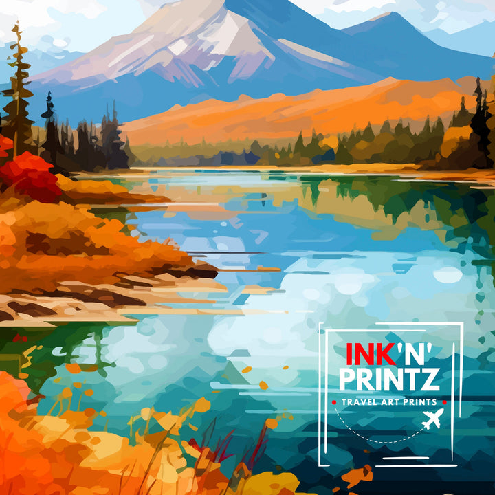 Lake Dillon Colorado Travel Print| Colorado Wall Decor Lake Dillon Poster Rocky Mountain Travel Prints Colorado Art Print Lake Dillon