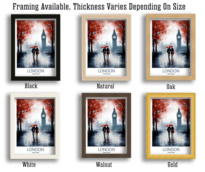 London Travel Print London Wall Art London Home Decor London Illustration Travel Poster Gift For London UK Home Decor