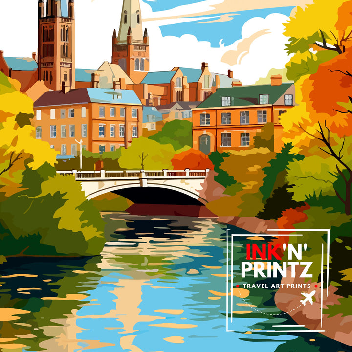 Guelph Ontario Print Guelph Decor Guelph Poster Guelph Art Guelph Wall Art Gift for Guelph Fans Guelph Home Decor