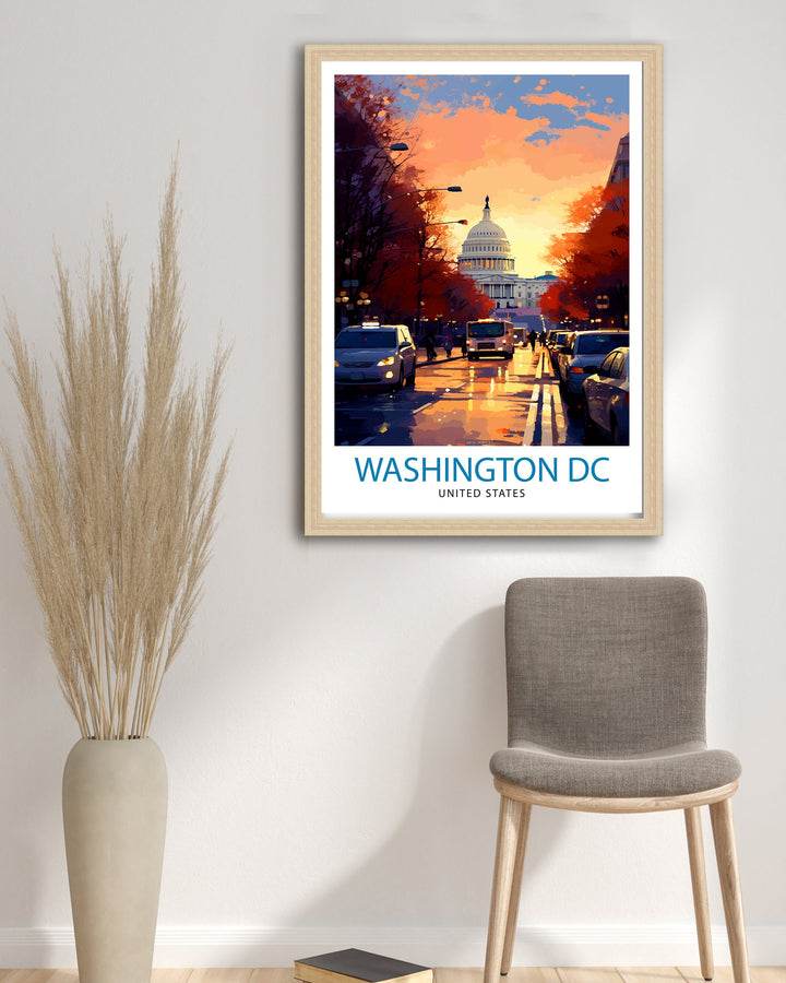 Washington Travel Poster