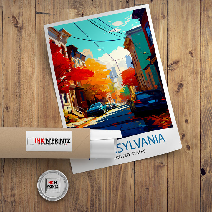 Philadelphia Travel Poster