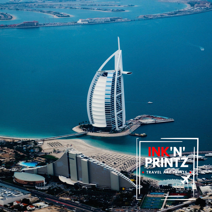 Dubai Travel Poster Dubai