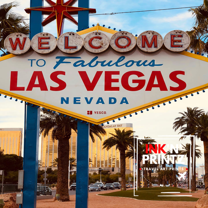 Las Vegas Travel Poster