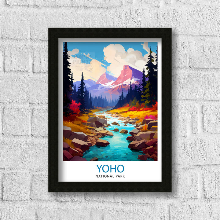 Yoho National Park Poster
