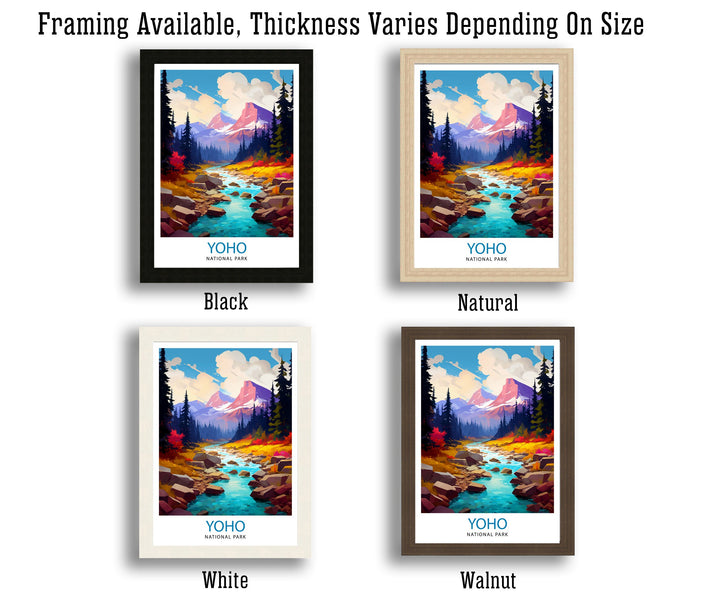 Yoho National Park Poster