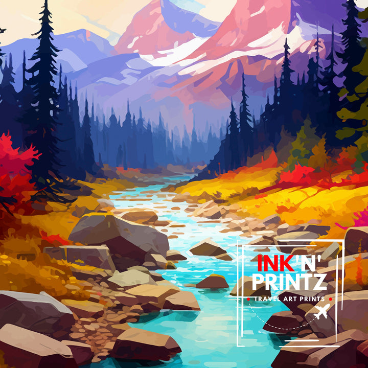 Yoho National Park Poster