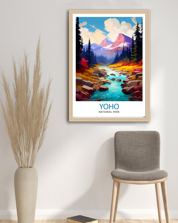 Yoho National Park Poster