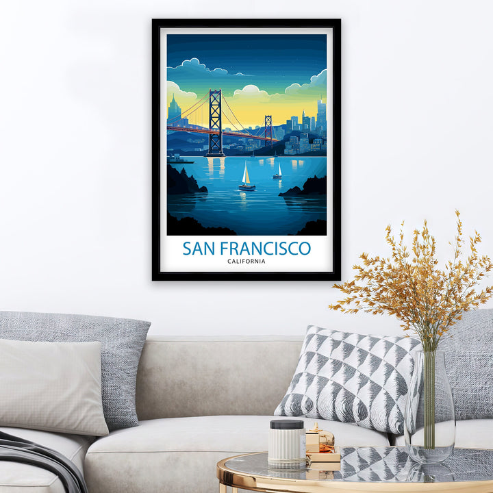 San Francisco Travel Poster