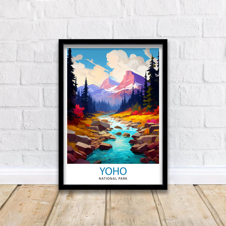 Yoho National Park Poster