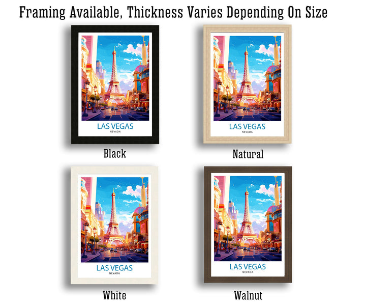 Las Vegas Travel Poster