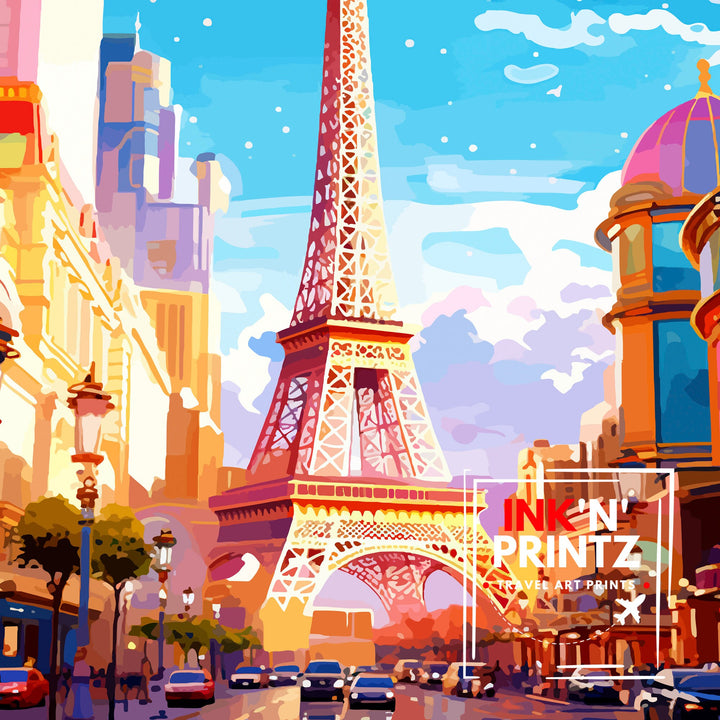 Las Vegas Travel Poster