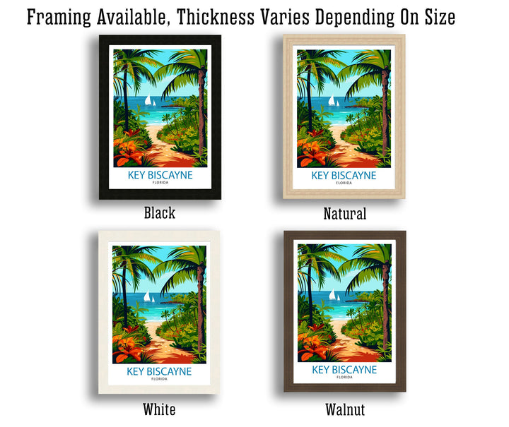Key Biscayne Florida Poster